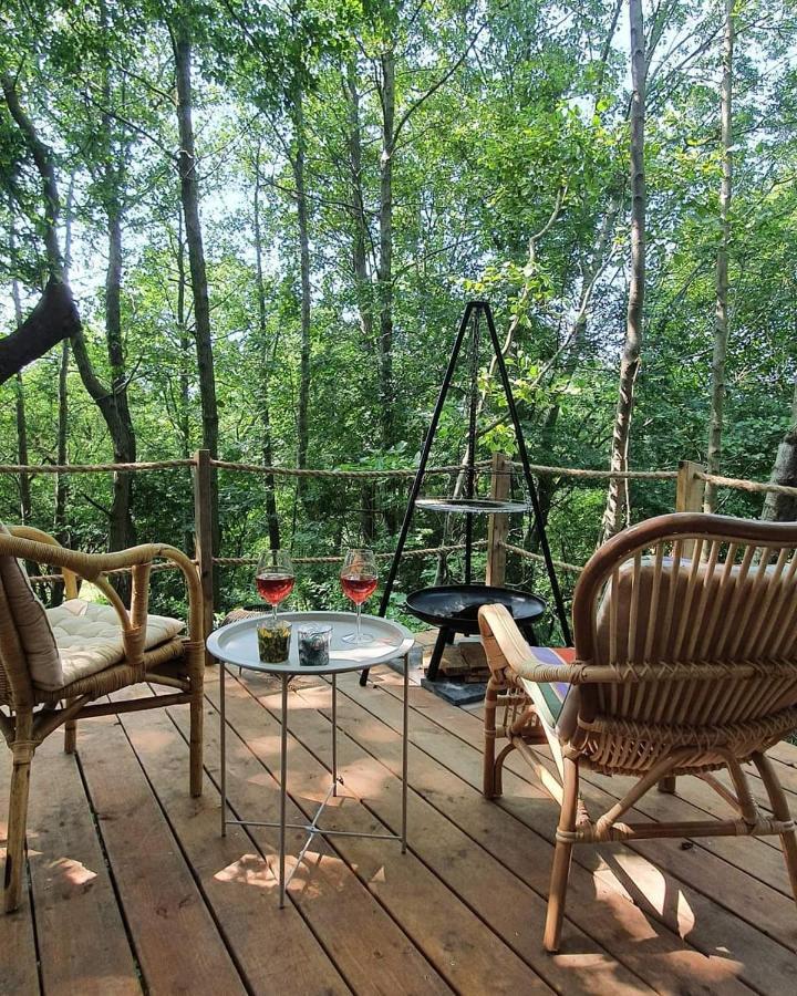 Hos Molsgaarden Bed & Breakfast Knebel Екстериор снимка